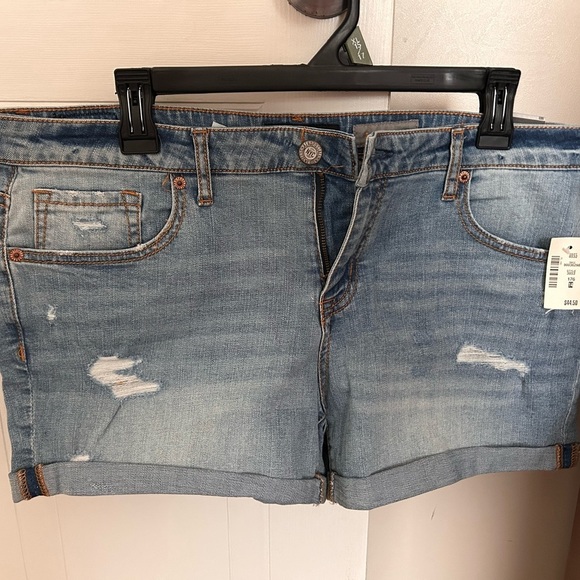 nwt aeropostale size 14 jean shorts - Picture 1 of 3